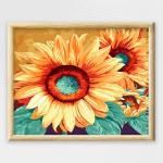 Adult Paint By Numbers With Frame - Sunflower