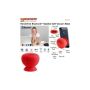 Promate Globo -2 Portable Bluetooth 3.0 Speaker With Suction Stand Colour:red Retail Box 1 Year Warranty