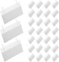 Plastic Basket Label Holders Price Tag Clips Snap Locking Retail Store