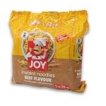 Instant 2 Minute Noodles 70G - 5 Pack - Beef