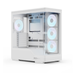 Aerocool P500A Mid-tower Atx Case 4X 120MM Argb Fans 4-PORT Argb Hub – New