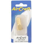 AirCraft Hose Tail Connector Brass 1 4"FX12MM 1PC
