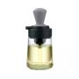 2-IN-1 Silicone Oil Dispenser Bottle With Silicone Basting Brush 2 Pieces
