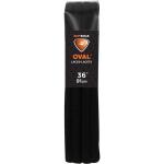 Oval Lace Black 36" - 36