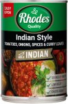 Rhodes Mild Indian Style Vegetables