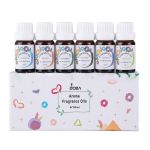 Set Of 6 - 10ML Essential Oil Pure Aroma Oil Air Humidifier