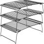 3 Tier Cooling Rack For Cookies Cake Bread