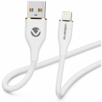Volkano Flexi Series USB To Mfi Lightning 1.5M 5V 2.4A 12W - White VK-20269-WT