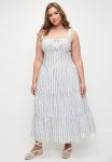 Cotton On Plus Aria Corset Detail Maxi Dress - Arden Wallpaper Ditsy