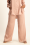 Carey Satin Pant - Blush - S