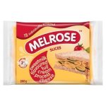 Melrose Processed Sweetmilk Cheese Slices 200G