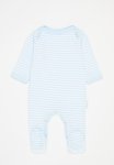 Envelope Long Sleeve Babygrow - Blue & White