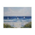 Oil Painting – Boats In The Bay