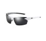 Outdoor Photochromic Sport Sunglasses White/black