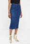 Sissy Boy Carissa: Sexy Curvy High Waist Midi Skirt - Med Vintage