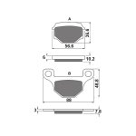 Brake Pads FA193 Disc