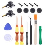 Joy-con 3D Joystick Repair Screwdriver Set Gamepads Disassembly Tool For Nintendo Switch Series: 18 In 1