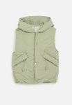 PoP Candy Hooded Gilet - Sage Green