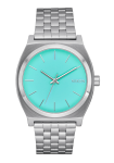 Nixon Time Teller Unisex Watch - Silver Turquoise