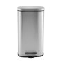 Casa Modena 5L + 30L Rectangle S/steel Pedal Bin Combo Set - Silver