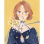 Paint By Numbers Diy - 40CMX50CM Framed Canvas - Illustration Girl