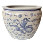 Dragon Ceramic Planter - Extra Large 42CM X 53CM