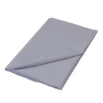 Cotton 200 Thread Count Flat SHEET - Light Grey - Double 230 X 270CM