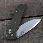 Benchmade Bugout SCALES - Archon Series - Contoured - Od Green Anodized