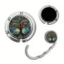 Purse Hanger Purse Hook For Table Foldable Handbag Storage Folding Decor Table Hook Travel Unique Gift Tree Of Life