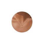 Turandoss Necklaces For Women - Dainty 14K Gold Plated Letter D Initial Necklace Personalized Initial Jewelry Friendship Gifts F