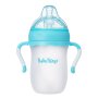 Feeding Bottle With Handle Wide Neck Fast Flow 270ML Assorted