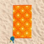 Velour Sunscape Beach Towel