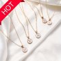 Initial Necklace Stocking Stuffer Letter Necklace For Women