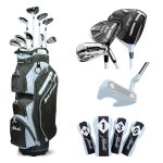 Orlimar Allante Light Blue Womens Petite Golf Clubs Full Set Right Handed Complete Golf Kit For Women With Titanium Driver Fairw