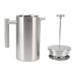 Double Wall Insulated Stainless Steel French Press - 1L