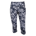 High Waist Funky 3 4 Leggings - Shattered - Ladies L - 36