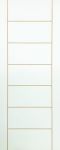 Door Swartland Horizontal 7 Panel White Interior