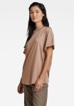 G-star Raw Lash Fem Loose R T Short Sleeve - Chocolate Berry