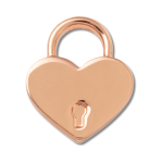 Goldair Gold Heart Locket Jibbitz - Multi Osfa