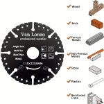 1PC Metal Cutting Diamond Slice 115 22 5 125 22 5 Professional Diamond Saw Slice For Steel Metal Stone Marble Iron Aluminum Conc