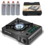 Easy Use Portable Camping Gas Stove With 4 Gas Canisters - BDZ-155A