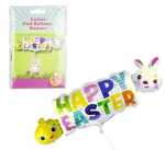 Happy Easter Balloon Banner F03 Marketplace Brits Bros