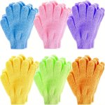 4PCS Colourful Exfoliating Shower Mitt Washcloth Bath For Shower Double Sided Exfoliating For Scrubs Scrubber Bathing Accessorie