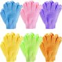 4PCS Colourful Exfoliating Shower Mitt Washcloth Bath For Shower Double Sided Exfoliating For Scrubs Scrubber Bathing Accessories