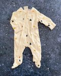 Keedo Beige Sun And Mountains Onesie Newborn