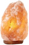 Universal Vision Himalayan Crystal Salt Lamp Natural Shape Small: 3-4KG