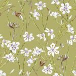 Botanical Greenery Tablecloth - 8 Seater
