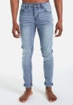 Point Break Feather Fit Skinny Jeans - Blue