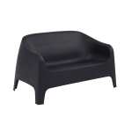 Aruba Double Polypropylene Outdoor Chair - Taupe