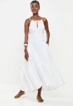 AMANDA LAIRD CHERRY Pumula Dress - White